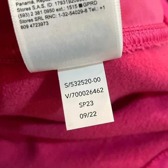 Athleta (Spring 2023) Triumph Hybrid Half Zip Sweatshirt Salvia Pink Small